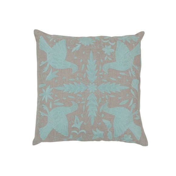 Surya Other - Surya Embroidered Linen throw pillows x2